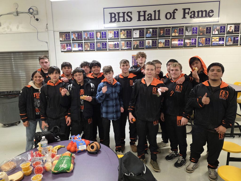 Sturgis wrestling team 4th at Bronson Clark Walker Invitational